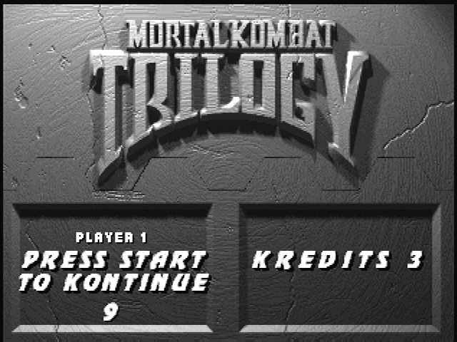 Mortal Kombat Trilogy – in-game screenshot 1