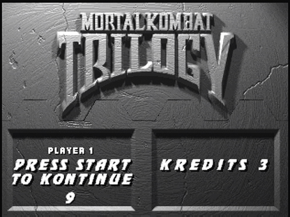 Mortal Kombat Trilogy – in-game screenshot 1