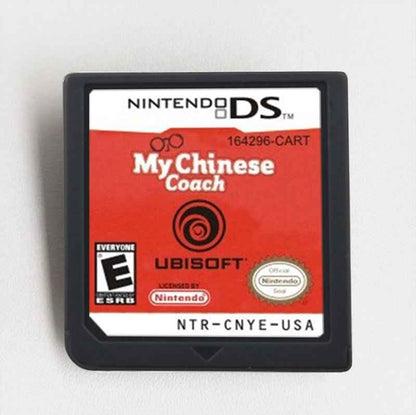 My Chinese Coach Ds Learn Mandarin with Touchscreen Writing & Voice Drills Game Case & Cart