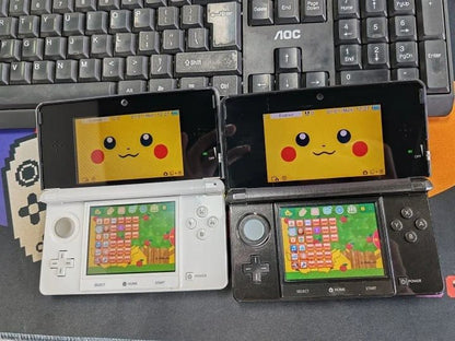 Nintendo 3DS Handheld Console (Refurbished) | Touchscreen Portable Gaming System - Romcarts