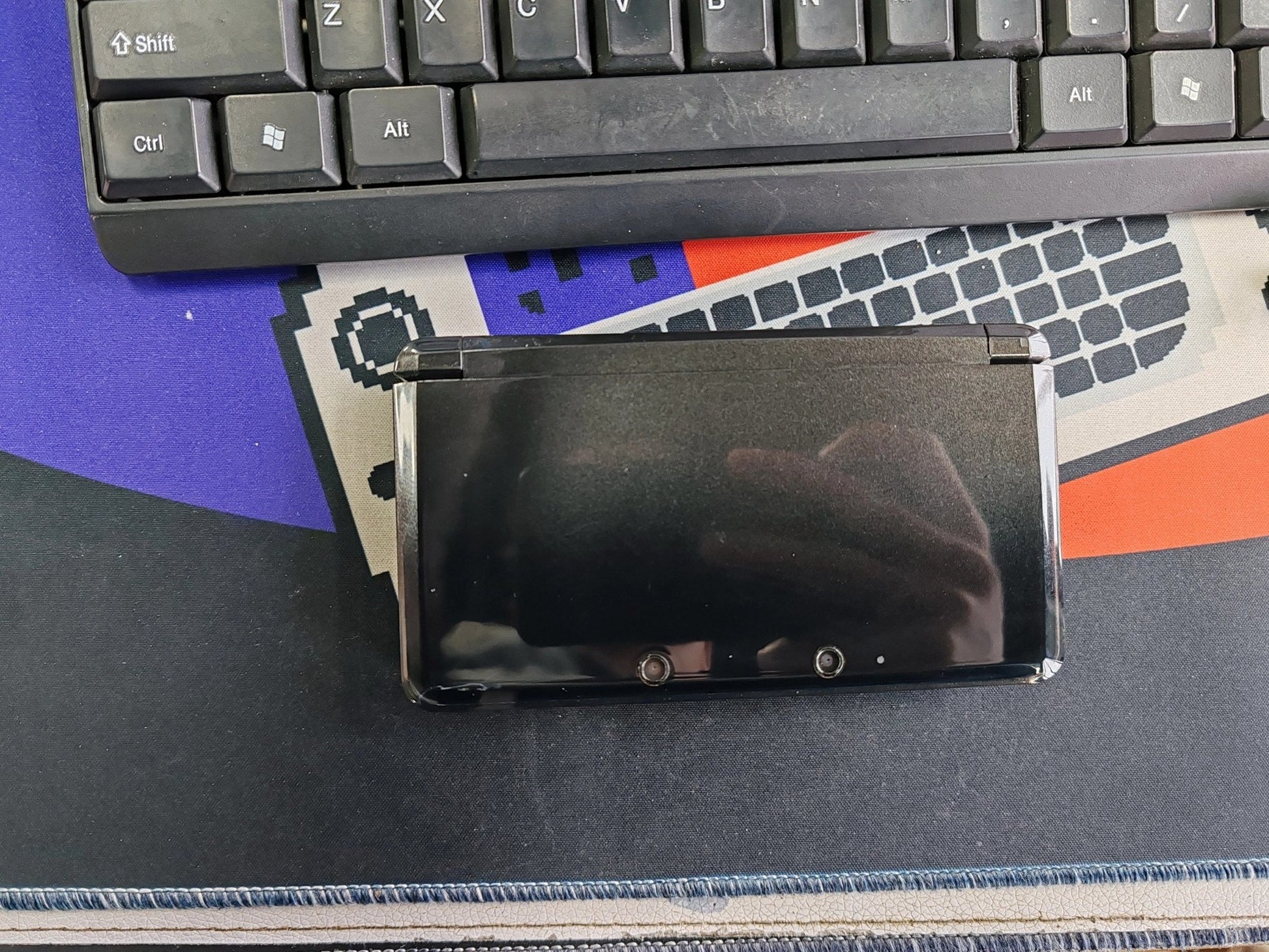 Nintendo 3DS Handheld Console (Refurbished) | Touchscreen Portable Gaming System - Romcarts