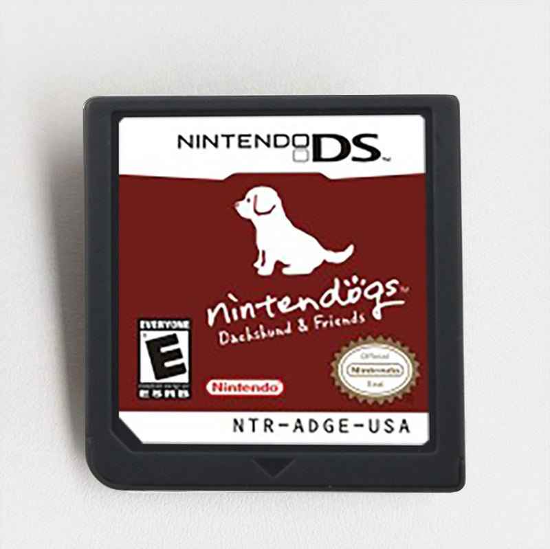 Nintendogs Dachshund & Friends Ds Adopt Train and Play with Multiple Breeds Game Case & Cart