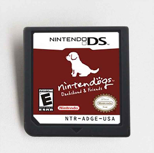 Nintendogs Dachshund & Friends Ds Adopt Train and Play with Multiple Breeds Game Case & Cart
