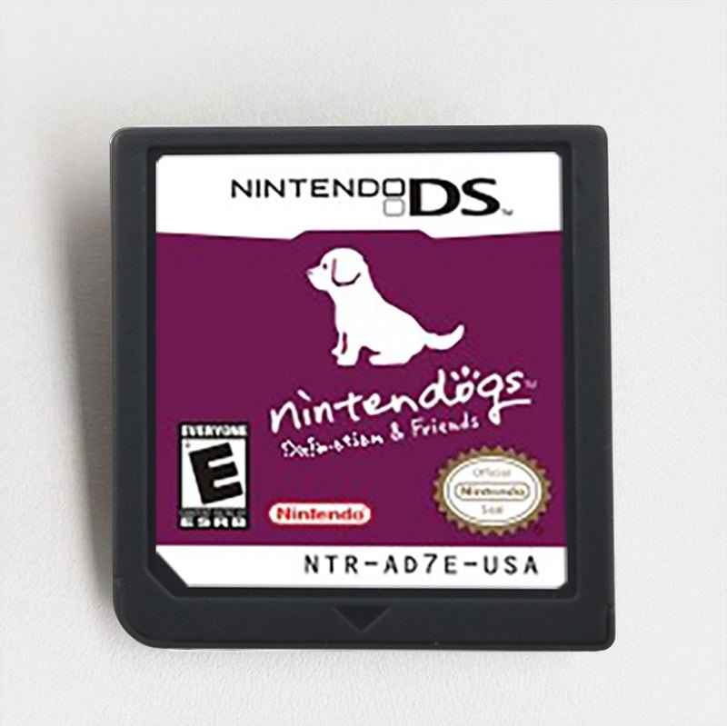 Nintendogs Dalmatian & Friends Ds Adopt Train and Play with Multiple Breeds Game Case & Cart