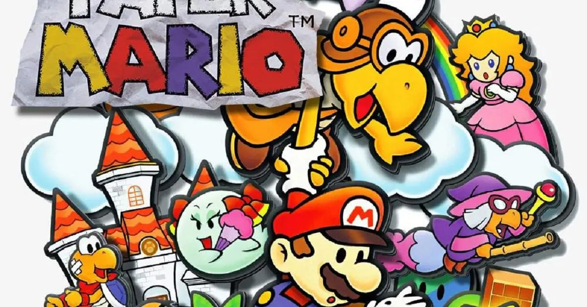 Paper Mario – Nintendo 64 Cartridge Romcarts