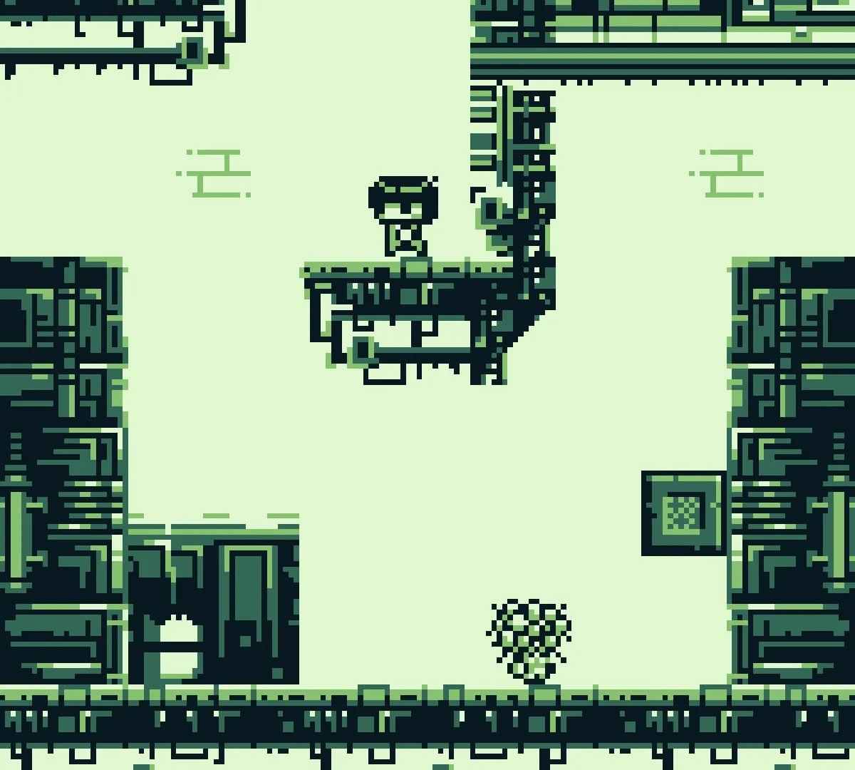 Phobos Dere .GB - Nintendo Game Boy (Psychological Horror Platformer)