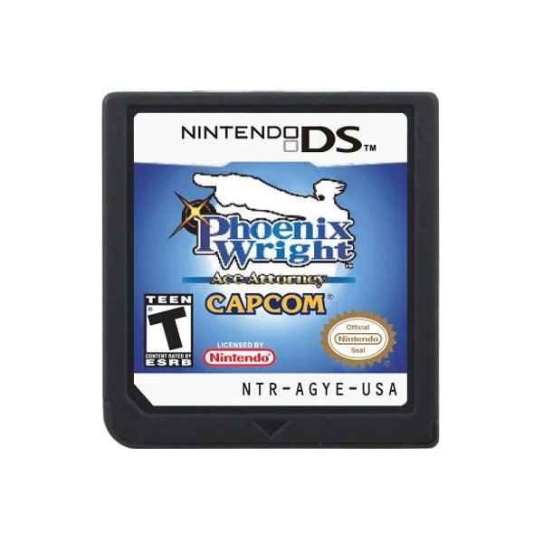 Phoenix Wright Ace Attorney Game Case & Cart