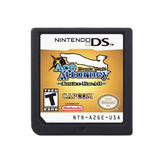 Phoenix Wright Ace Attorney Justice Case & Cart