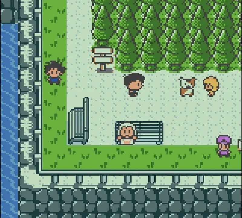 Pine Creek - Nintendo Game Boy Color (Retro Mystery Horror) 8-Bit Indie Adventure