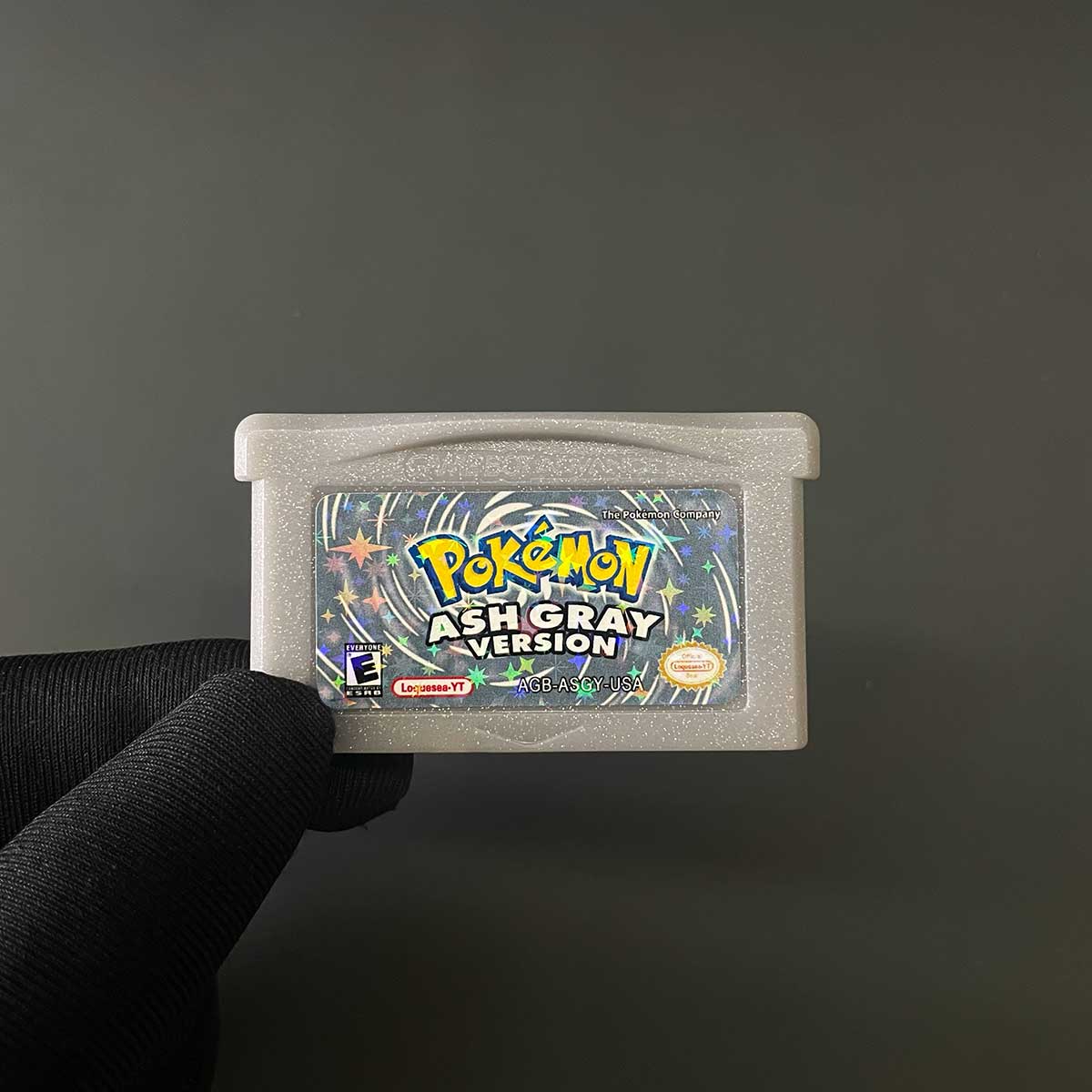 Pokémon Ash Gray reproduction GBA cartridge – English