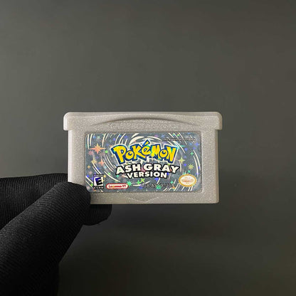 Pokémon Ash Gray reproduction GBA cartridge – English