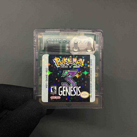 Pokémon Black & White 3: Genesis – GB/GBC Cartridge (English, RTC)