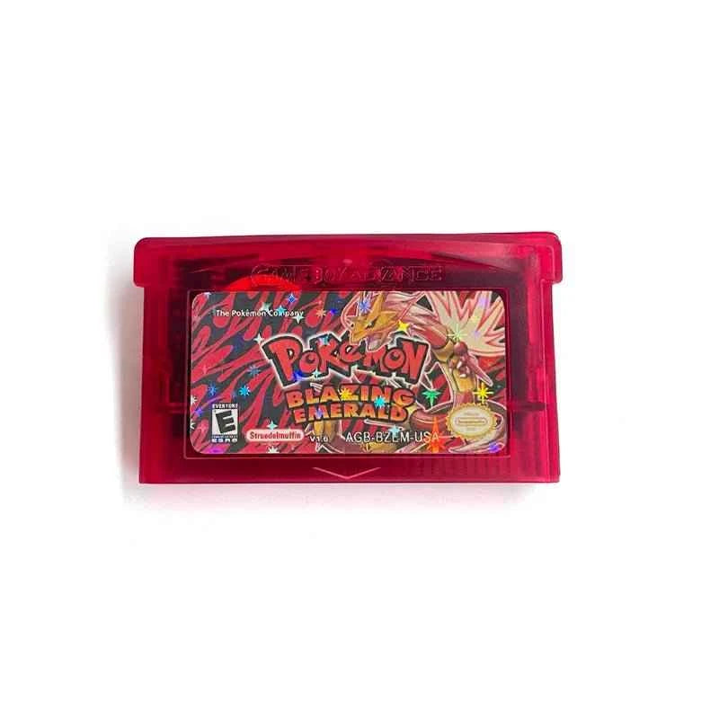 Pokémon Blazing Emerald v1.6 – RTC ROM Hack Cartridge (GBA)