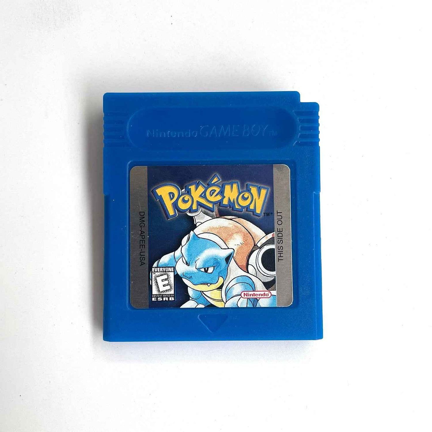 Pokemon Blue Ic GBC Case & Cart