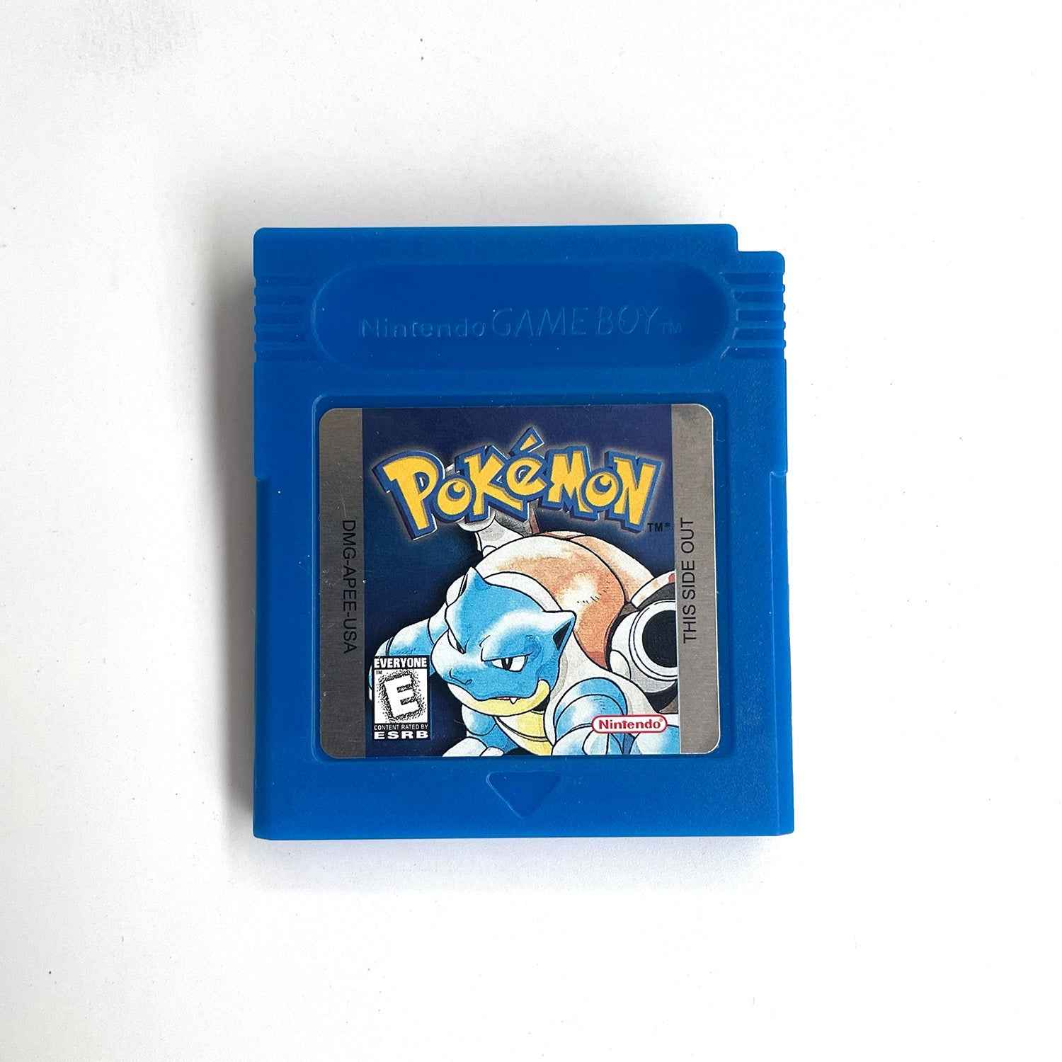Pokemon Blue Ic GBC Case & Cart