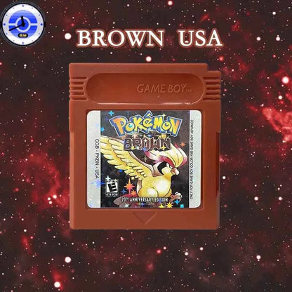 Pokémon Brown 20th Anniversary Edition v6.0.1 – ROM Hack Cartridge (GBC) US