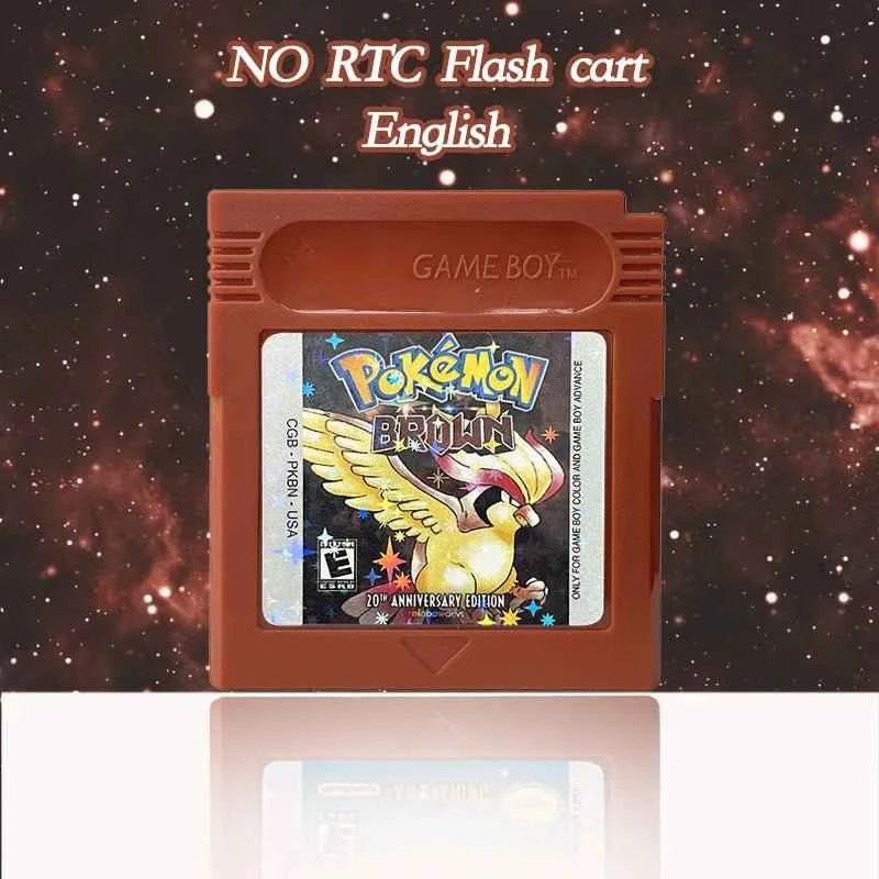 Pokémon Brown 20th Anniversary Edition v6.0.1 – ROM Hack Cartridge (GBC) US