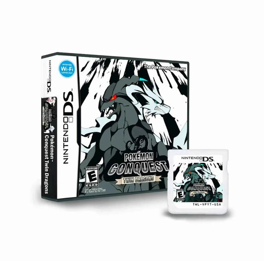Pokémon Conquest – Twin Dragons Edition (Physical Nintendo DS Game)