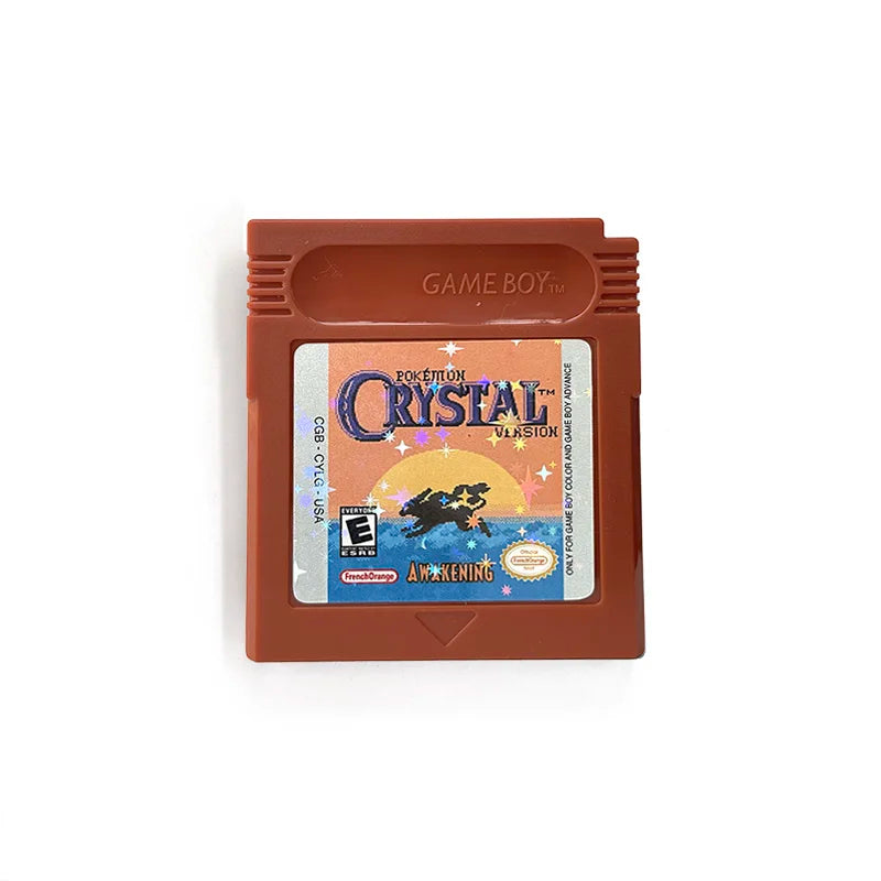 Pokémon Crystal Awakening reproduction GB/GBC cartridge – English