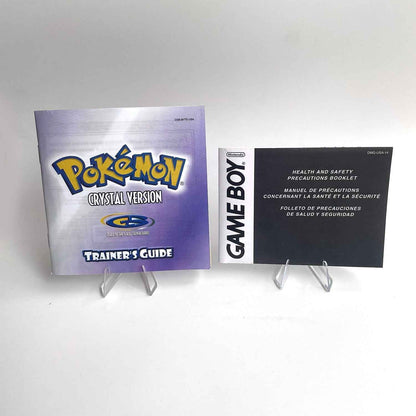 Pokemon Crystal Cart Ic GBC Case & Cart