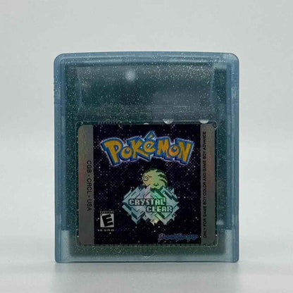 Pokémon Crystal Clear – Game Boy Color Cartridge (US English)