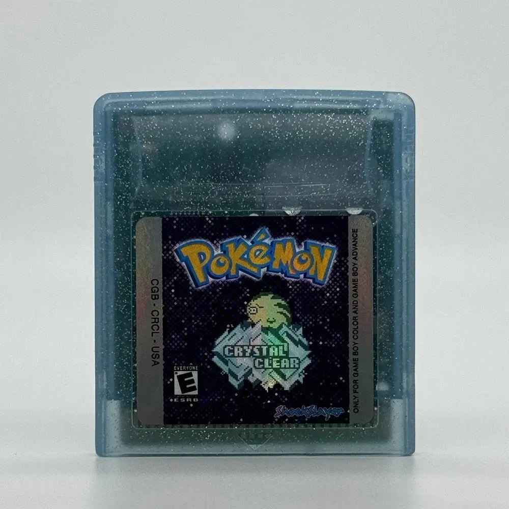 Pokémon Crystal Clear – Game Boy Color Cartridge (US English)