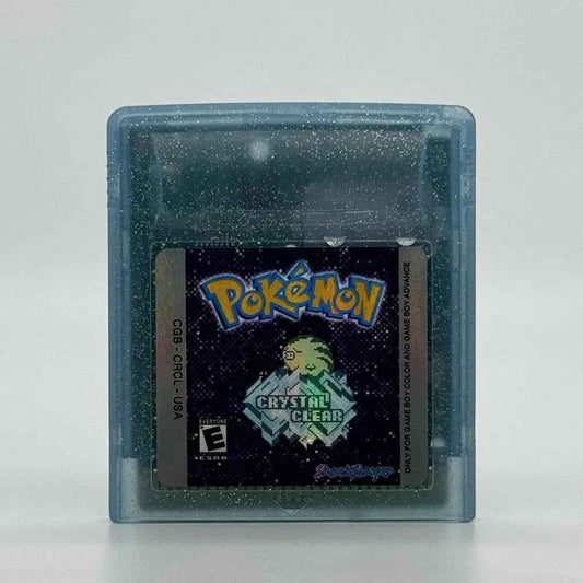 Pokémon Crystal Clear – Game Boy Color Cartridge (US English)