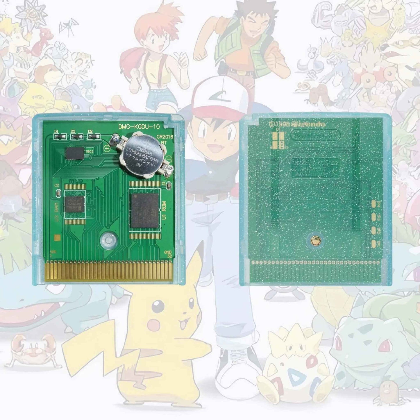 Pokémon Crystal Legacy – Game Boy Color Cartridge (US English)