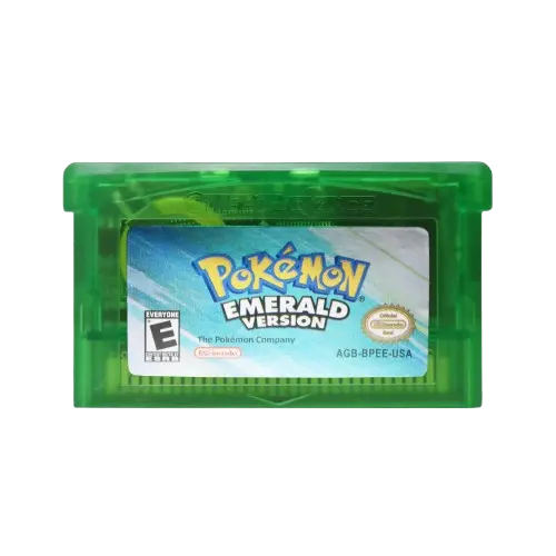 Pokemon Emerald GBA Real time RTC AAA+ Quality