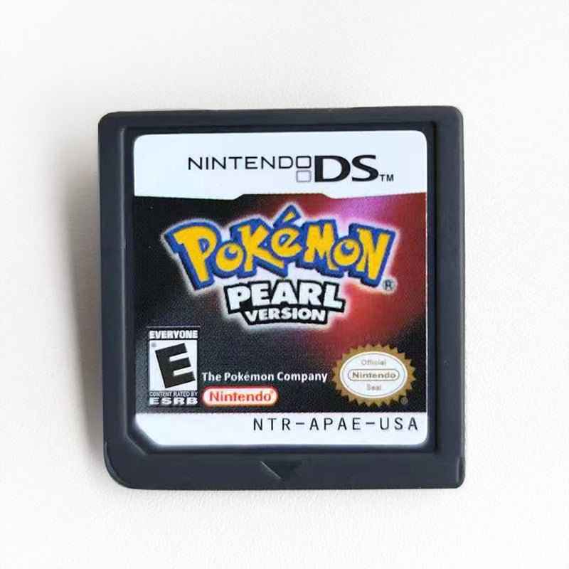 Pokemon English Pearl Version Game with Case & Cart (USA)