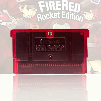 Pokémon FireRed: Rocket Edition – Game Boy Advance Cartridge