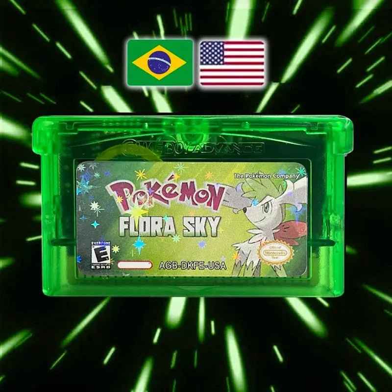 Pokémon Flora Sky – Game Boy Advance Cartridge (US English) - Romcarts