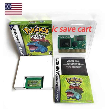 Pokémon GBA Hoenn &amp; Kanto Bundle – 5 Boxed Game Boy Advance Games (US English)