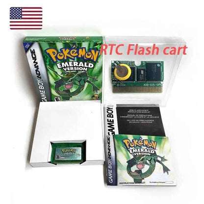 Pokémon GBA Hoenn &amp; Kanto Bundle – 5 Boxed Game Boy Advance Games (US English)