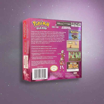 Pokémon Glazed – Game Boy Advance Cartridge