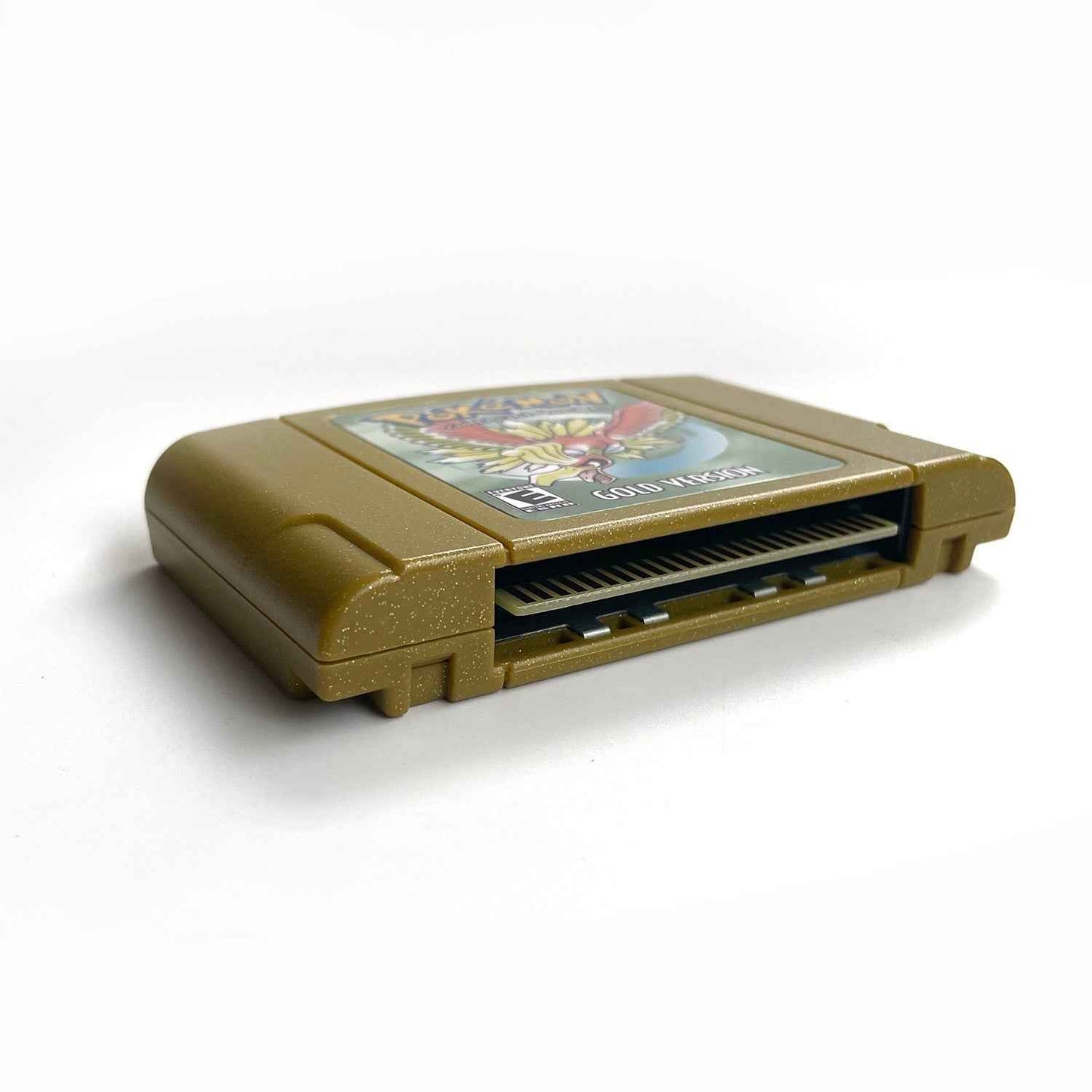 Pokemon Gold Version Game With N64 Case & Cart