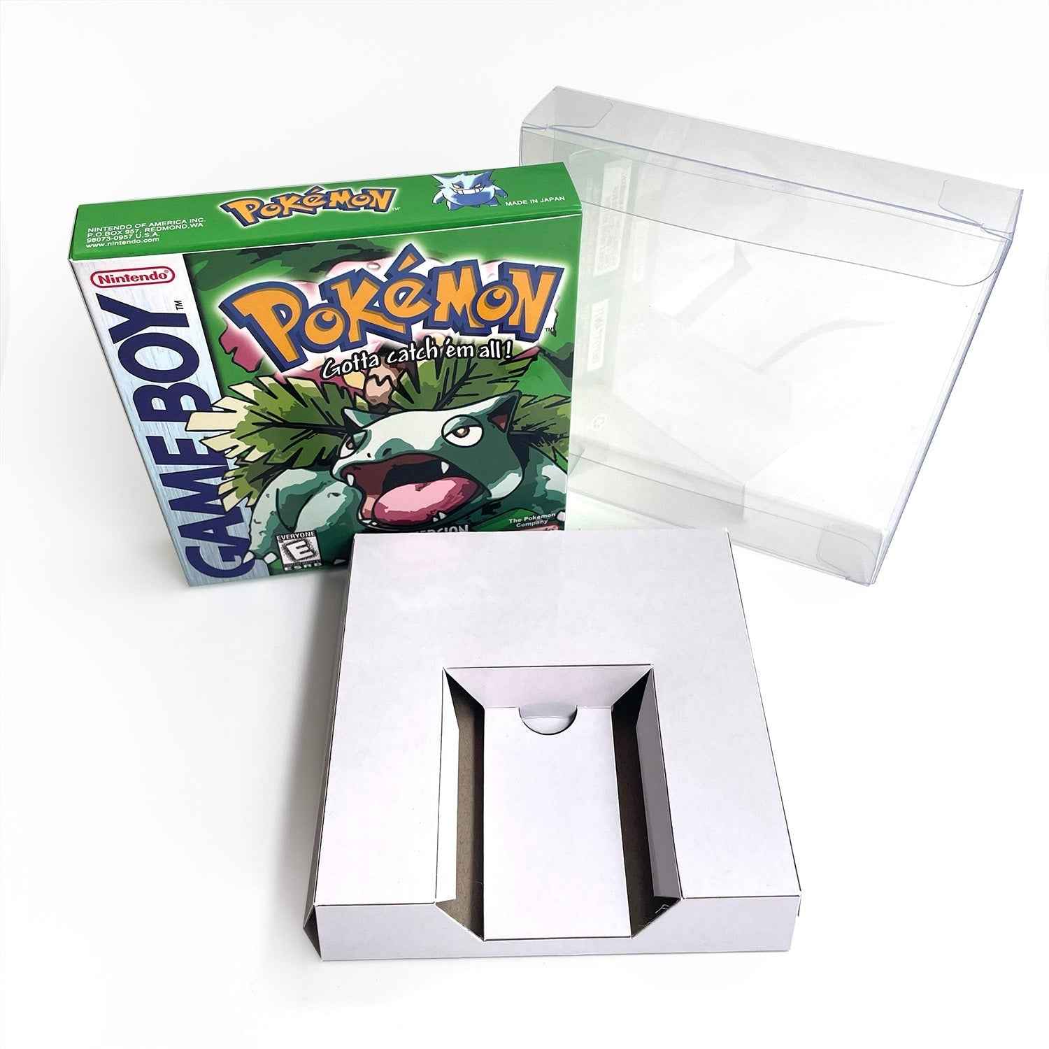 Pokemon Green Ic GBC Case & Cart