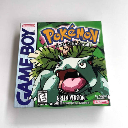 Pokemon Green Ic GBC Case & Cart