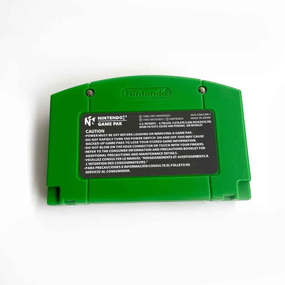 Pokemon Green Version Game With N64 Case & Cart