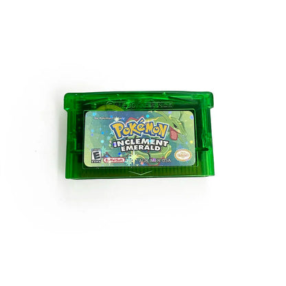 Pokémon Inclement Emerald reproduction GBA cartridge – English