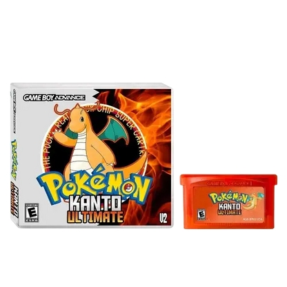 Pokémon Kanto Ultimate – GBA Game Cartridge with Box (No Manual)