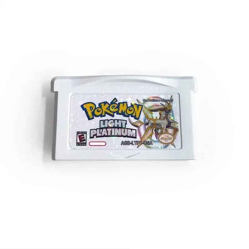 Pokémon Light Platinum – Game Boy Advance Cartridge (US English)