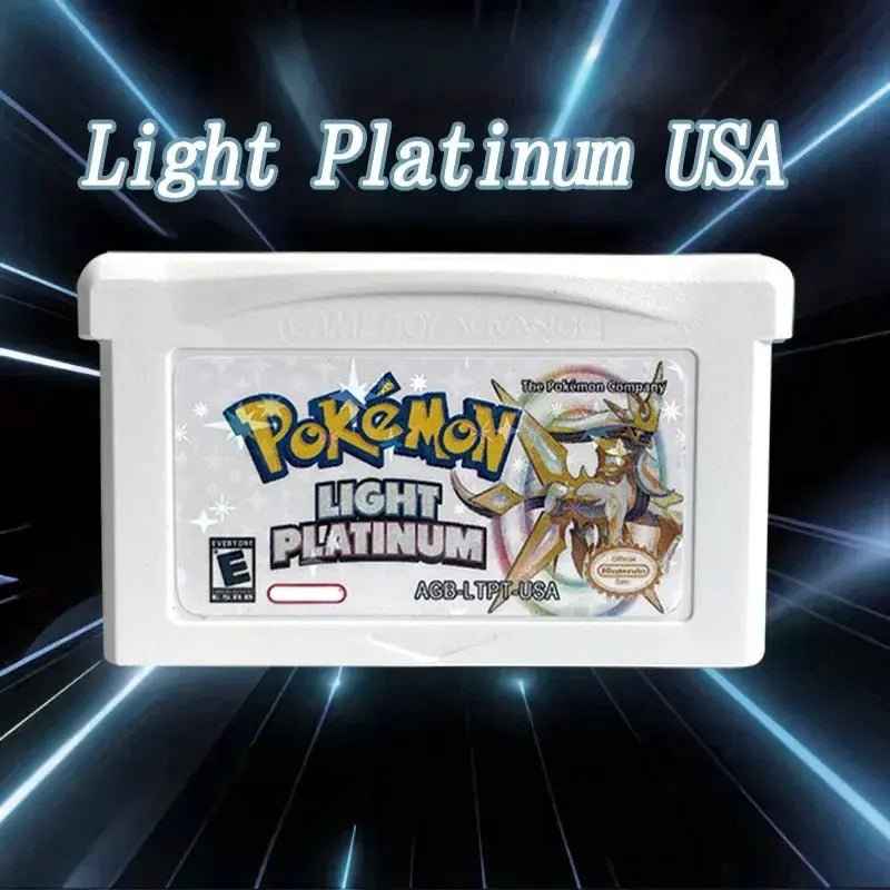 Pokémon Light Platinum – Game Boy Advance Cartridge (US English)
