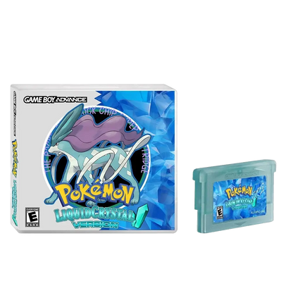 Pokémon Liquid Crystal – GBA Game Cartridge (With Box, No Manual) - Romcarts