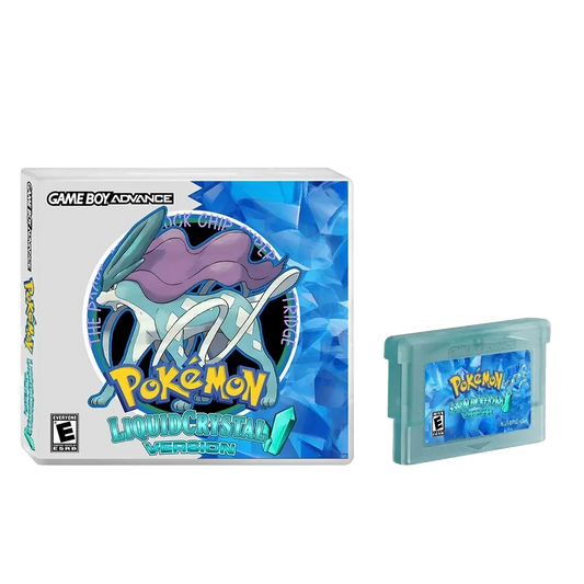 Pokémon Liquid Crystal – GBA Game Cartridge (With Box, No Manual) - Romcarts