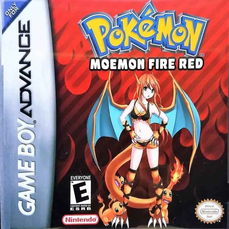 Pokémon Moemon FireRed (GBA English • RTC Version)