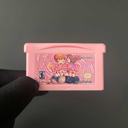Pokémon My Ass reproduction GBA cartridge – English