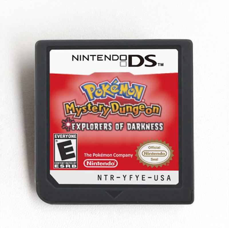 Pokemon Mystery Dungeon - Explorers of Darkness Game Case & Cart