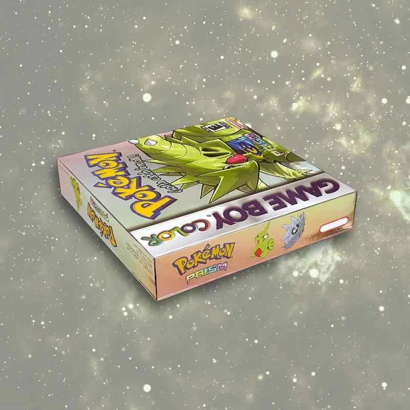 Pokemon Prism Usa Noe Cart Video Console Card Rom Hack English GBC Case & Cart (ES)
