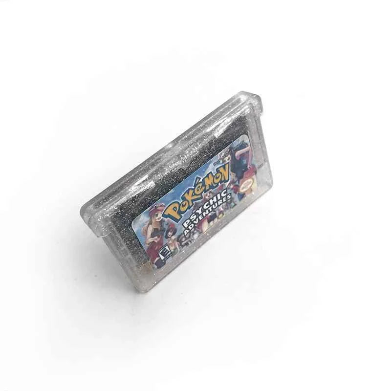 Pokémon Psychic Adventures Cartridge – English 1M Flash Cart Game for GBA | Story-Driven Pokémon Adventure